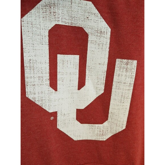 NWT Women's Oklahoma Sooners Pullover Crimson Gray Sweatshirt Large - Picture 8 of 11